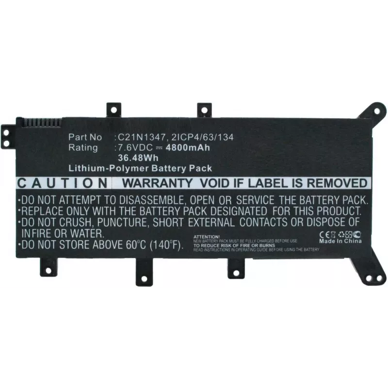 CoreParts Laptop-Akku für ASUS, Akku, ASUS, A555, A555L, DX992, F51, F530, F554, F555, F555L, F555LA-AH51, F555LD