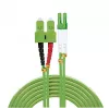 Lindy 46324 InfiniBand/Glasfaserkabel 10 m 2x LC 2x SC Grün