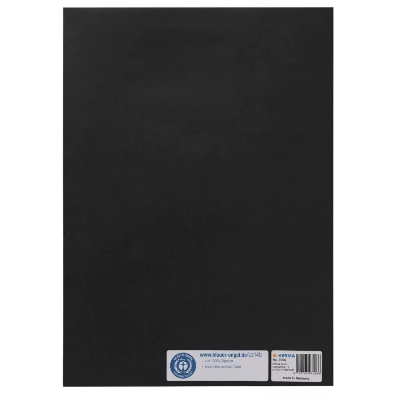 Magazin-/Buchumschlag HERMA 7096 Schwarz