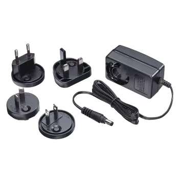 Lindy 5VDC 2,6A Multi-Country-Netzteil, 5,5/2,1mm, Indoor, AC, Schwarz