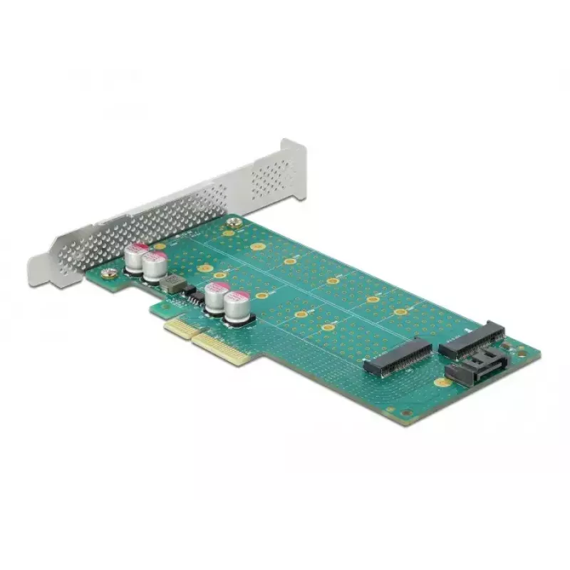 Erweiterungskarte DeLOCK PCI Express x4 auf M.2 Key B + M - Low-Profile