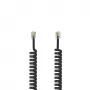 Hama 00201151 Telefonkabel 3 m Schwarz