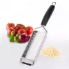 Flache Reibe Westmark Technicus-Square, Edelstahlklinge, schwarzer TPE-Griff, 65×28×325 mm