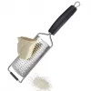 Flache Reibe Westmark Technicus-Square, Edelstahlklinge, schwarzer TPE-Griff, 65×28×325 mm