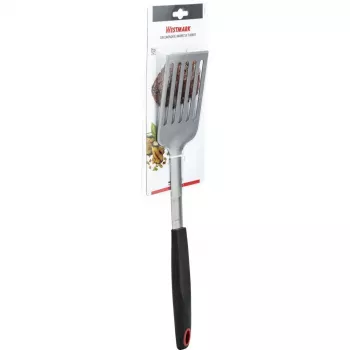 Kochspatel Westmark 15092280 — Kunststoff/TPE-Kopf, Edelstahlgriff, 430×88×25 mm, schwarz/rot