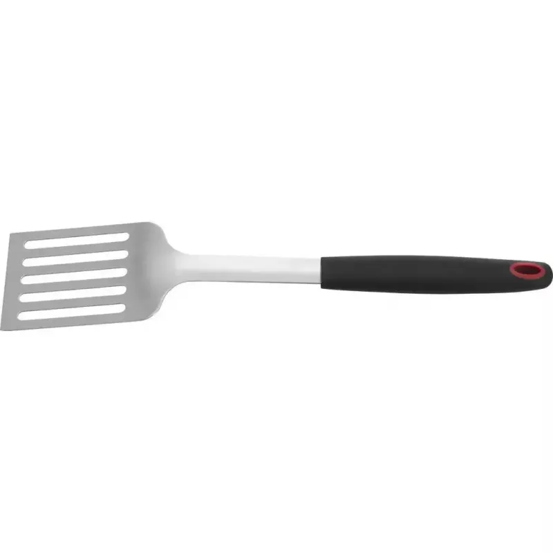 Kochspatel Westmark 15092280 — Kunststoff/TPE-Kopf, Edelstahlgriff, 430×88×25 mm, schwarz/rot
