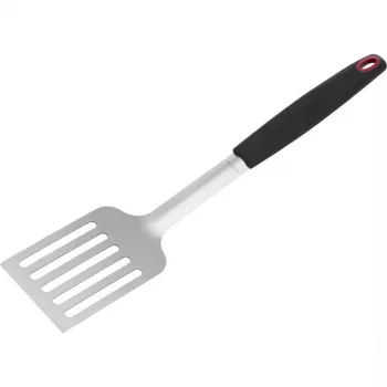 Kochspatel Westmark 15092280 — Kunststoff/TPE-Kopf, Edelstahlgriff, 430×88×25 mm, schwarz/rot
