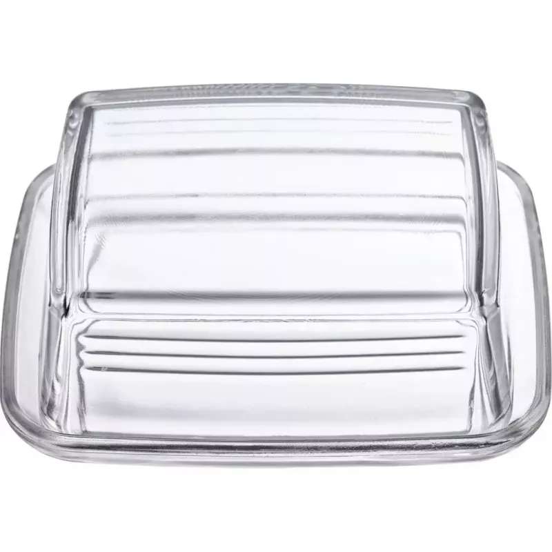 Butterdose Westmark 20852260, rechteckiges Glas, 143×118×55 mm, transparent