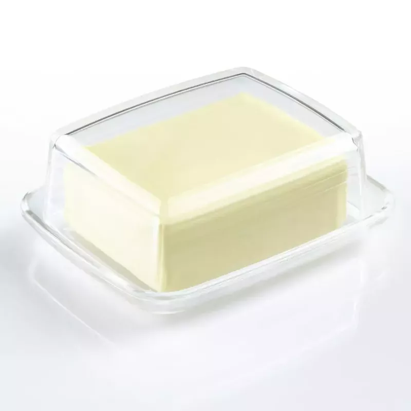 Butterdose Westmark 20852260, rechteckiges Glas, 143×118×55 mm, transparent