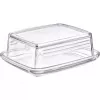 Butterdose Westmark 20852260, rechteckiges Glas, 143×118×55 mm, transparent