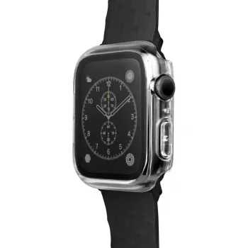 Hülle für Smartwatch LAUT Shield Transparent Glas Polycarbonat PC für Apple Watch 44/45mm