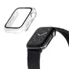 Hülle für Smartwatch LAUT Shield Transparent Glas Polycarbonat PC für Apple Watch 44/45mm