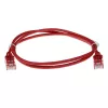 ACT Rot 7 Meter LSZH U/UTP CAT6 Datacenter Slimline Patchkabel mit RJ45-Steckern