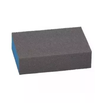Schleifschwamm Bosch 2609256346, mittlere Körnung, 69×97×26 mm, 1 Stück, schwarz/blau