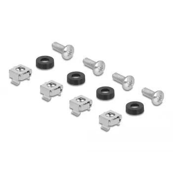 DeLOCK Glasfaser-Spleißbox 67005 Schwarz Metall 482x220x44 mm
