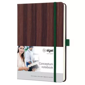 Schreibblock Sigel CO673 A5 194 Blatt Braun