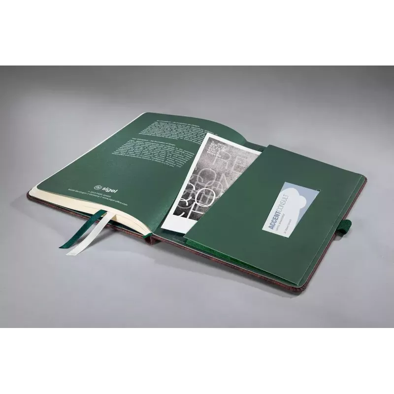 Schreibblock Sigel CO673 A5 194 Blatt Braun