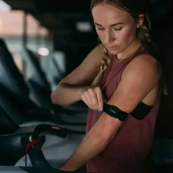 Armband Polar Verity Sense M-XXL schwarz — Polar-Armband für Verity Sense, Größe M–XXL, schwarz
