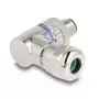 DeLOCK M12 Steckverbinder A-kodiert 3-polig Stecker 90° gewinkelt Metall