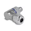 DeLOCK M12 Steckverbinder A-kodiert 4-polig Stecker 90° abgewinkelt Metall