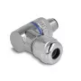 DeLOCK M12 Steckverbinder A-kodiert 4-polig Stecker 90° abgewinkelt Metall