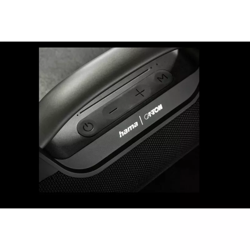 Hama Mate Pro Stereo tragbarer Lautsprecher Schwarz 60 W