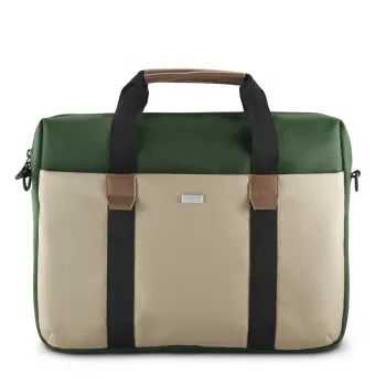 Hama Silvan 35.8 cm (14.1 Zoll) Toploader Tasche Beige, Grün