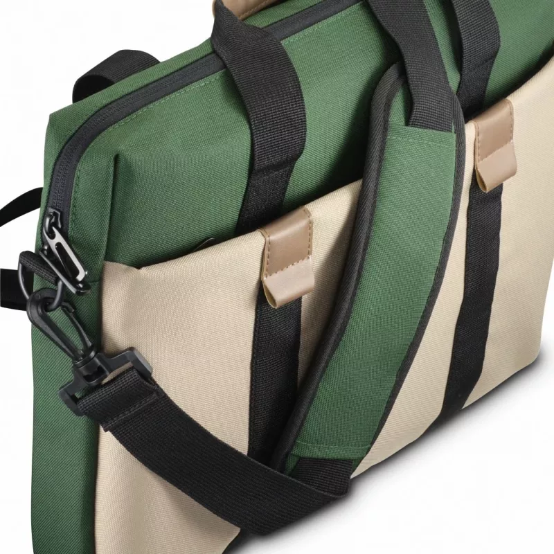 Hama Silvan 35.8 cm (14.1 Zoll) Toploader Tasche Beige, Grün