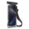 Hülle Hama 00019858 für Mobiltelefone bis 17 cm Schwarz Transparent