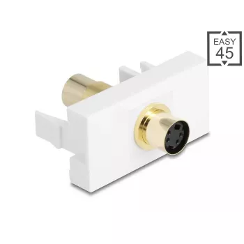 DeLOCK 90872 Kabel-Adapter Mini-DIN 4-polig Weiß