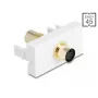 DeLOCK 90872 Kabel-Adapter Mini-DIN 4-polig Weiß