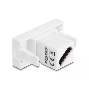 HDMI Adapter DeLOCK 90874 Weiß Anschluss 1 HDMI Anschluss 2 HDMI