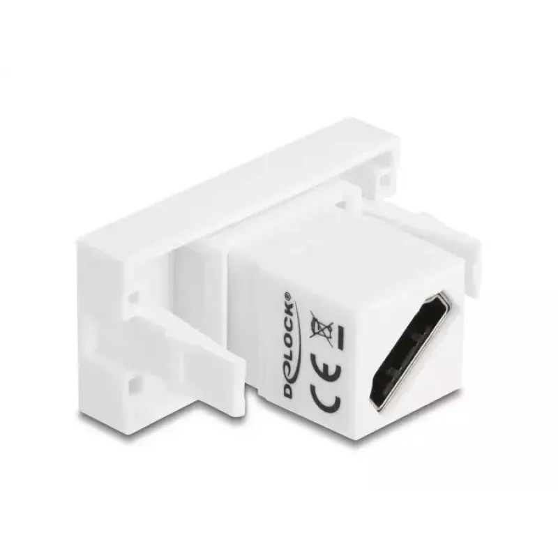 HDMI Adapter DeLOCK 90874 Weiß Anschluss 1 HDMI Anschluss 2 HDMI