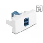 DeLOCK 90876 Kabeladapter LC Duplex Blau Weiß