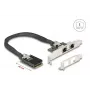 DeLOCK 95280 Interner RJ-45-Adapter Mini PCI Express 4 Gbit/s