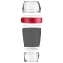 Lunchbox-Set Westmark 52872260 1,15 L Grau Rot Transparent