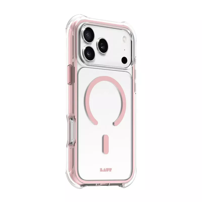 Handyhülle LAUT AERO PROTECT 17,5 cm Pink Transparent