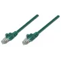 Intellinet Netzwerk-Patchkabel, Cat5e, 20 m, Grün, CCA, U/UTP, PVC, RJ45, vergoldete Kontakte, snagless, Boot, lebenslange Garantie