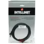 Intellinet Netzwerk-Patchkabel, Cat5e, 15 m, Schwarz, CCA, U/UTP, PVC, RJ45, vergoldete Kontakte, rastnasenschutz, Knickschutz, lebenslange Garantie