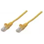 Intellinet Netzwerk-Patchkabel, Cat5e, 10 m, Gelb, CCA, U/UTP, PVC, RJ45, vergoldete Kontakte, Nagelfrei, Geschützt, Lebenslange Garantie