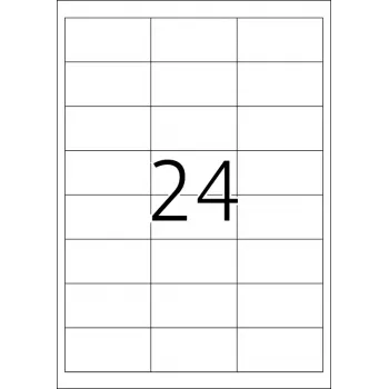 Selbstklebende Druckeretiketten HERMA Labels Premium A4 66x33,8 mm