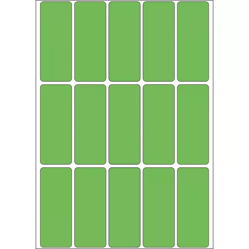 Mehrzweck-Etiketten HERMA 20x50 mm grünes Papier matt Handbeschriftung 480 Stück