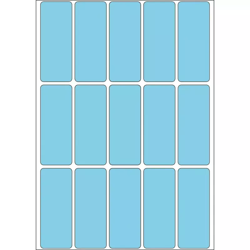 Mehrzweck-Etiketten HERMA 2413 20x50 mm blau Papier matt Handbeschriftung