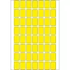 Mehrzweck-Etiketten HERMA 12x18 mm gelb Papier matt 1792 Stück