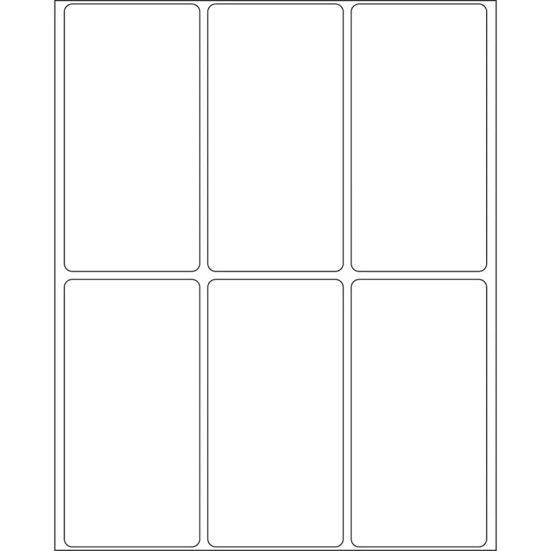 Multi-purpose labels HERMA 10616 34x67 mm white Movables/removable paper matt
