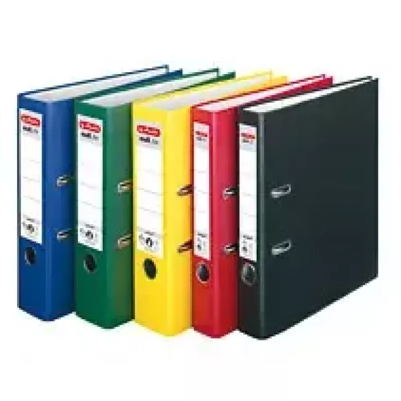 Ringbuch Herlitz 5480801 A4 Schwarz