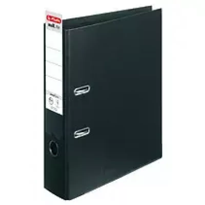Ringbuch A4 Herlitz 10834315 Schwarz