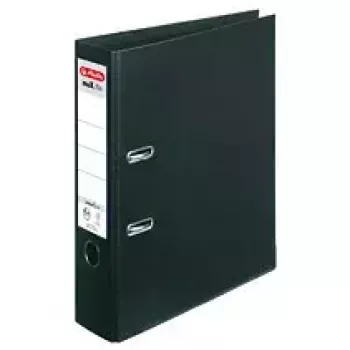 Ringbuch A4 Herlitz 10834315 Schwarz