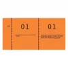 Ticket Avery 869-10-1 100 Stück Orange