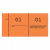 Ticket Avery 869-10-1 100 Stück Orange